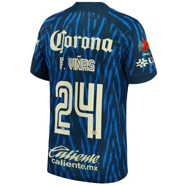 Men's Limited - Release American Football Jerseys of Rookie Stars for Early Adopters and FansNike Club America Federico Vinas Away Jersey w/ Liga MX Patch 22/23 (Armory Navy/Lemon Chiffon) Men's Limited - Release American Football Jerseys of Rookie Stars for Early Adopters and FansNike Club America Federico Vinas Away Jersey w/ Liga MX Patch 22/23 (Armory Navy/Lemon Chiffon)