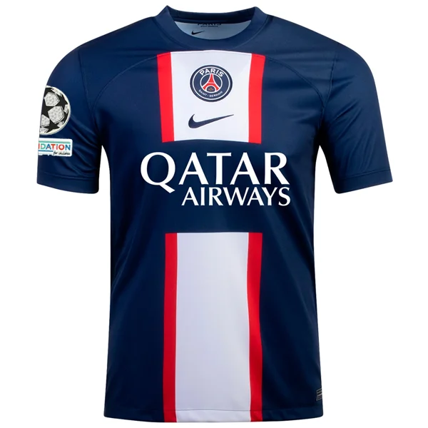 Men's Limited - Edition Cricket Jerseys Commemorating Historic Matches for Die - Hard Cricket LoversNike Paris Saint-Germain Home Jersey w/ Champions League Patches 22/23 (Midnight Navy/White) Men's Limited - Edition Cricket Jerseys Commemorating Historic Matches for Die - Hard Cricket LoversNike Paris Saint-Germain Home Jersey w/ Champions League Patches 22/23 (Midnight Navy/White)