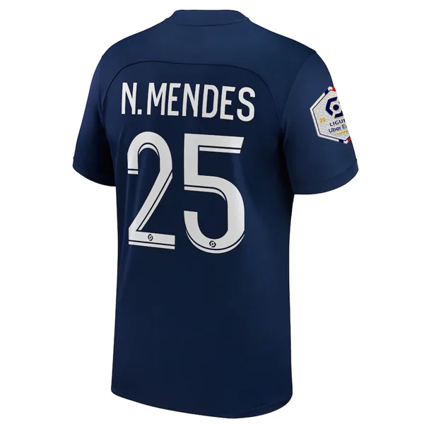 Men's Limited - Release American Football Jerseys of Rookie Stars for Early Adopters and FansNike Paris Saint-Germain Kevin Paredes Home Jersey w/ Ligue 1 Champion Patch 22/23 (Midnight Navy/White) Men's Limited - Release American Football Jerseys of Rookie Stars for Early Adopters and FansNike Paris Saint-Germain Kevin Paredes Home Jersey w/ Ligue 1 Champion Patch 22/23 (Midnight Navy/White)