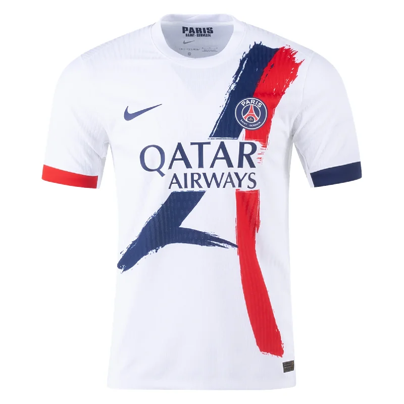 Men's Sustainable Organic Cotton Rugby Jerseys for Eco - Conscious Sports EnthusiastsNike Paris Saint-Germain Authentic Away Jersey 24/25 (White/Midnight Navy) Men's Sustainable Organic Cotton Rugby Jerseys for Eco - Conscious Sports EnthusiastsNike Paris Saint-Germain Authentic Away Jersey 24/25 (White/Midnight Navy)