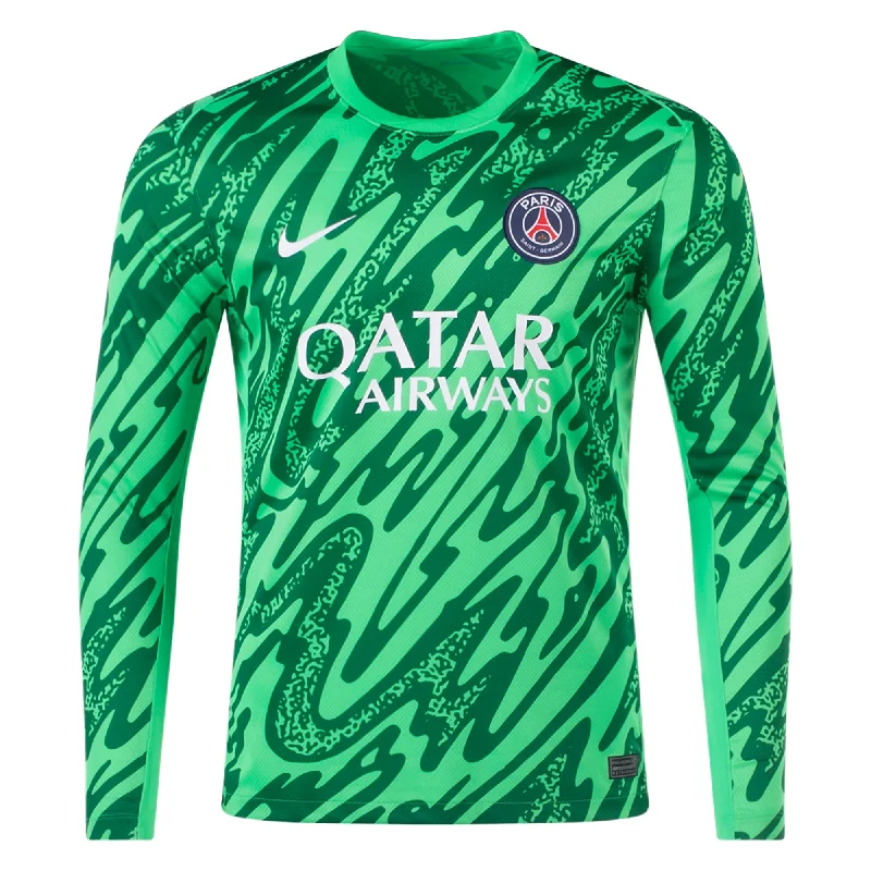 Men's Football Jerseys with Embroidered Club Badges for a Premium and Authentic AppealNike Paris Saint-Germain Long Sleeve Goalkeeper Jersey 24/25 (Green Spark/Pine Green) Men's Football Jerseys with Embroidered Club Badges for a Premium and Authentic AppealNike Paris Saint-Germain Long Sleeve Goalkeeper Jersey 24/25 (Green Spark/Pine Green)