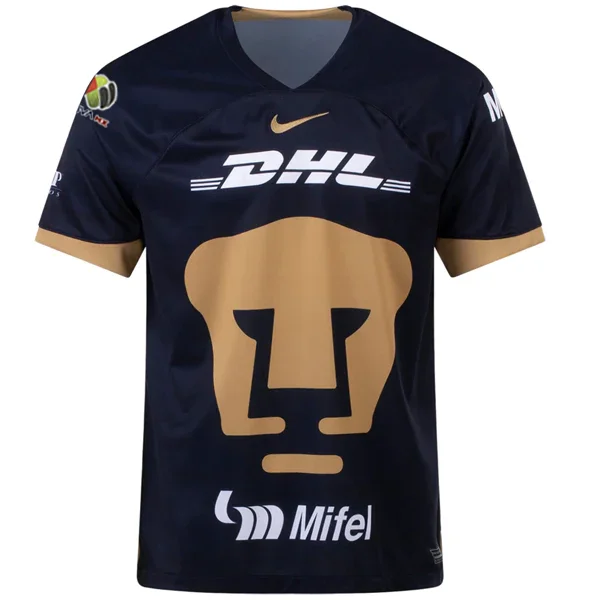 Men's Sustainable Organic Cotton Rugby Jerseys for Eco - Conscious Sports EnthusiastsNike Pumas UNAM Away Jersey w/ Liga MX Patch 23/24 (Obsidian/Truly Gold) Men's Sustainable Organic Cotton Rugby Jerseys for Eco - Conscious Sports EnthusiastsNike Pumas UNAM Away Jersey w/ Liga MX Patch 23/24 (Obsidian/Truly Gold)