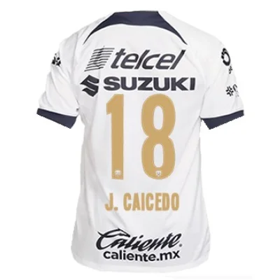 Men's Moisture - Wicking Lacrosse Jerseys with Mesh Panels for Optimal Performance on the FieldNike Pumas UNAM José Caicedo Home Jersey w/ Liga MX Patch 23/24 (White/Obsidian) Men's Moisture - Wicking Lacrosse Jerseys with Mesh Panels for Optimal Performance on the FieldNike Pumas UNAM José Caicedo Home Jersey w/ Liga MX Patch 23/24 (White/Obsidian)