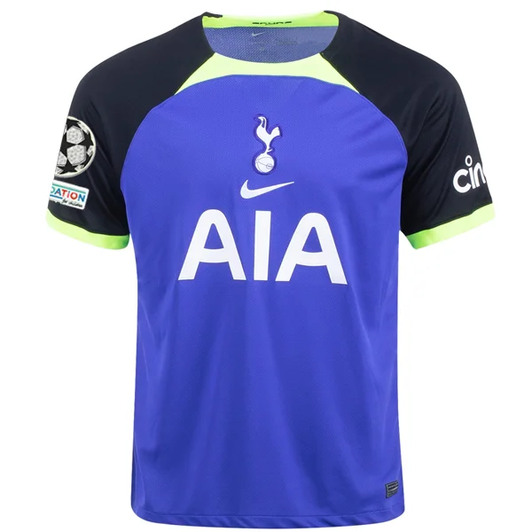 Men's Moisture - Wicking Lacrosse Jerseys with Mesh Panels for Optimal Performance on the FieldNike Tottenham Hotspur Away Jersey w/ Champions League Patches 22/23 (Lapis/Black/White) Men's Moisture - Wicking Lacrosse Jerseys with Mesh Panels for Optimal Performance on the FieldNike Tottenham Hotspur Away Jersey w/ Champions League Patches 22/23 (Lapis/Black/White)