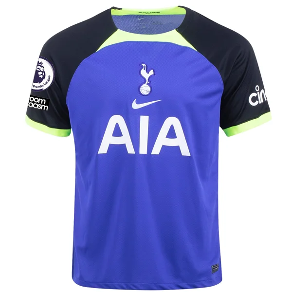 Men's Moisture - Wicking Golf Jerseys with UV Protection for Comfortable Rounds on the CourseNike Tottenham Hotspur Away Jersey w/ EPL + No Room For Racism 22/23 (Lapis/Black/White) Men's Moisture - Wicking Golf Jerseys with UV Protection for Comfortable Rounds on the CourseNike Tottenham Hotspur Away Jersey w/ EPL + No Room For Racism 22/23 (Lapis/Black/White)