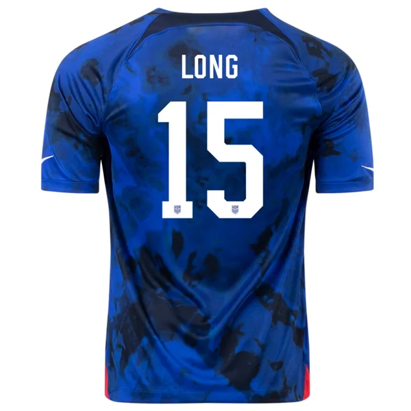 Men's Custom - Embroidered Volleyball Jerseys for Team Uniforms or Personalized GearNike United States Aaron Long Away Jersey 22/23 (Bright Blue/White) Men's Custom - Embroidered Volleyball Jerseys for Team Uniforms or Personalized GearNike United States Aaron Long Away Jersey 22/23 (Bright Blue/White)