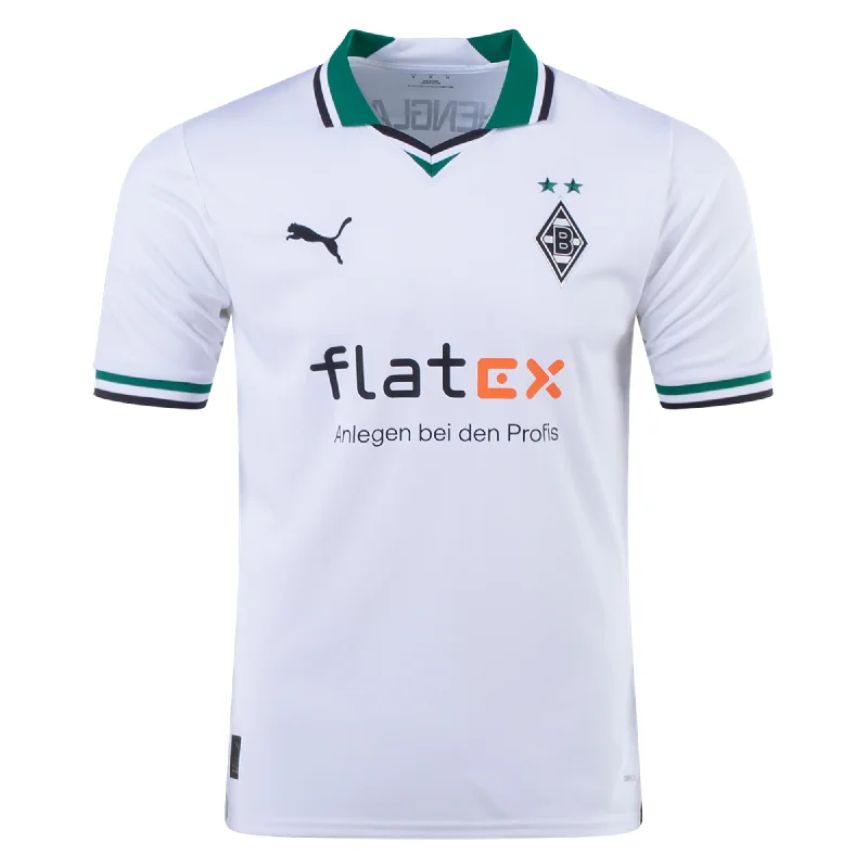 Men's Cycling Jerseys with Reflective Stripes for Safe and Stylish Rides at NightPuma Borussia Monchengladbach Home Jersey 23/24 (Puma White/Power Green) Men's Cycling Jerseys with Reflective Stripes for Safe and Stylish Rides at NightPuma Borussia Monchengladbach Home Jersey 23/24 (Puma White/Power Green)