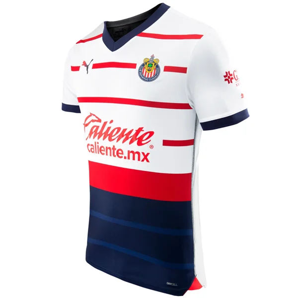 Men's Cycling Jerseys with Reflective Stripes for Safe and Stylish Rides at NightPuma Chivas Authentic Away Jersey 23/24 (Puma White) Men's Cycling Jerseys with Reflective Stripes for Safe and Stylish Rides at NightPuma Chivas Authentic Away Jersey 23/24 (Puma White)