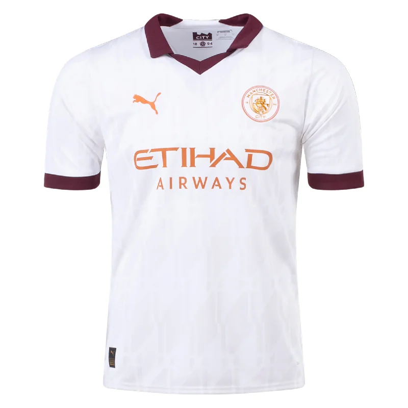 Men's Retro Hockey Jerseys with Classic Stripes and Logos for a Nostalgic Hockey AestheticPuma Manchester City Away Jersey 23/24 (Puma White/Aubergine) Men's Retro Hockey Jerseys with Classic Stripes and Logos for a Nostalgic Hockey AestheticPuma Manchester City Away Jersey 23/24 (Puma White/Aubergine)