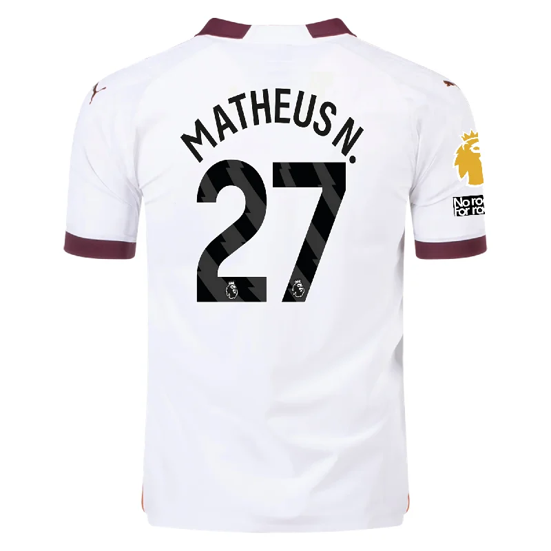 Men's NBA Authentic Team Jerseys in Official Team Colors for True Basketball FansPuma Manchester City Authentic Matheus Nunes Away Jersey w/ EPL + No Room For Racism + Club World Cup Patches 23/24 (Puma White/Aubergine) Men's NBA Authentic Team Jerseys in Official Team Colors for True Basketball FansPuma Manchester City Authentic Matheus Nunes Away Jersey w/ EPL + No Room For Racism + Club World Cup Patches 23/24 (Puma White/Aubergine)