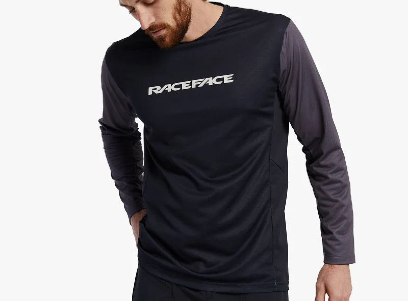 Men's Custom - Printed Baseball Jerseys with Player Names and Numbers for Personalized StyleRace Face Indy Long Sleeve MTB Jersey - Black - 2022 Men's Custom - Printed Baseball Jerseys with Player Names and Numbers for Personalized StyleRace Face Indy Long Sleeve MTB Jersey - Black - 2022