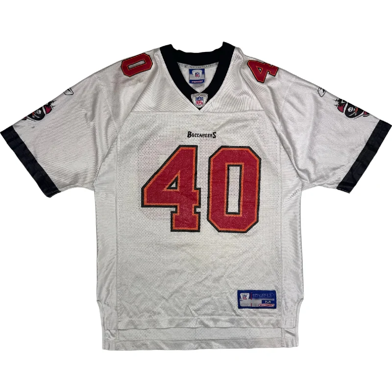 Men's Custom - Printed Baseball Jerseys with Player Names and Numbers for Personalized StyleReebok NFL Tampa Bay Buccaneers Mike Alstott #40 Football Jersey White Men's Custom - Printed Baseball Jerseys with Player Names and Numbers for Personalized StyleReebok NFL Tampa Bay Buccaneers Mike Alstott #40 Football Jersey White