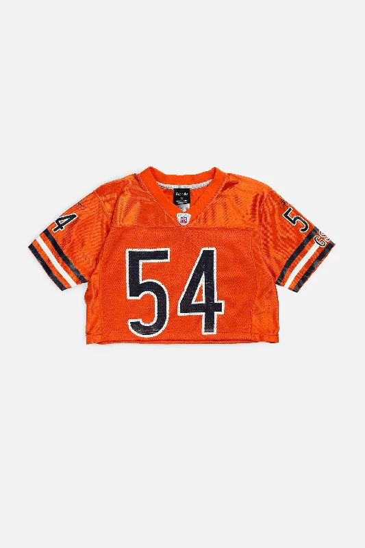 Men's Throwback Tennis Jerseys Inspired by Iconic Matches and PlayersRework Crop Chicago Bears NFL Jersey - XS Men's Throwback Tennis Jerseys Inspired by Iconic Matches and PlayersRework Crop Chicago Bears NFL Jersey - XS