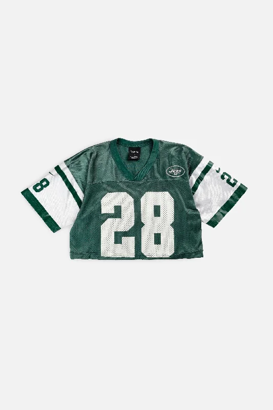 Men's NBA Authentic Team Jerseys in Official Team Colors for True Basketball FansRework Crop NY Jets NFL Jersey - XS Men's NBA Authentic Team Jerseys in Official Team Colors for True Basketball FansRework Crop NY Jets NFL Jersey - XS