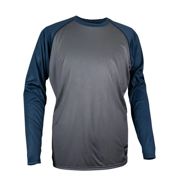 Men's Retro Soccer Jerseys of Famous Clubs from the 90s for Nostalgic Football EnthusiastsRoyal Heritage Long Sleeve Jersey - Midnight Blue-Gray - 2019 Men's Retro Soccer Jerseys of Famous Clubs from the 90s for Nostalgic Football EnthusiastsRoyal Heritage Long Sleeve Jersey - Midnight Blue-Gray - 2019