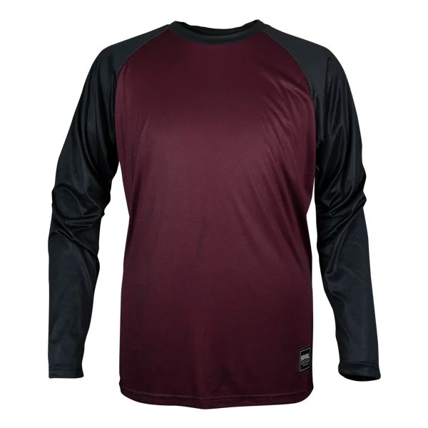 Men's Breathable Polyester Running Jerseys in Bright Neon Colors for High - Visibility WorkoutsRoyal Heritage Long Sleeve Jersey - Plum Red-Black - 2019 Men's Breathable Polyester Running Jerseys in Bright Neon Colors for High - Visibility WorkoutsRoyal Heritage Long Sleeve Jersey - Plum Red-Black - 2019
