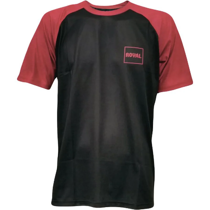 Men's Football Jerseys with Embroidered Club Badges for a Premium and Authentic AppealRoyal Heritage Short Sleeve Jersey - Black-Red Men's Football Jerseys with Embroidered Club Badges for a Premium and Authentic AppealRoyal Heritage Short Sleeve Jersey - Black-Red