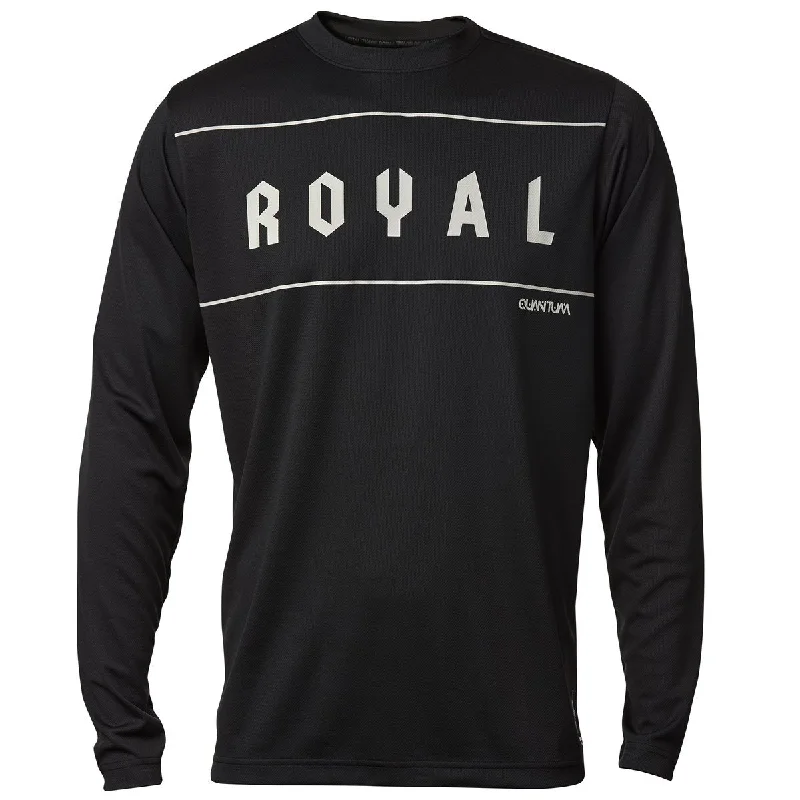 Men's Basketball Jerseys in Sleeveless Design for Enhanced Mobility on the CourtRoyal Quantum Long Sleeve MTB Jersey - Black - 2022 Men's Basketball Jerseys in Sleeveless Design for Enhanced Mobility on the CourtRoyal Quantum Long Sleeve MTB Jersey - Black - 2022