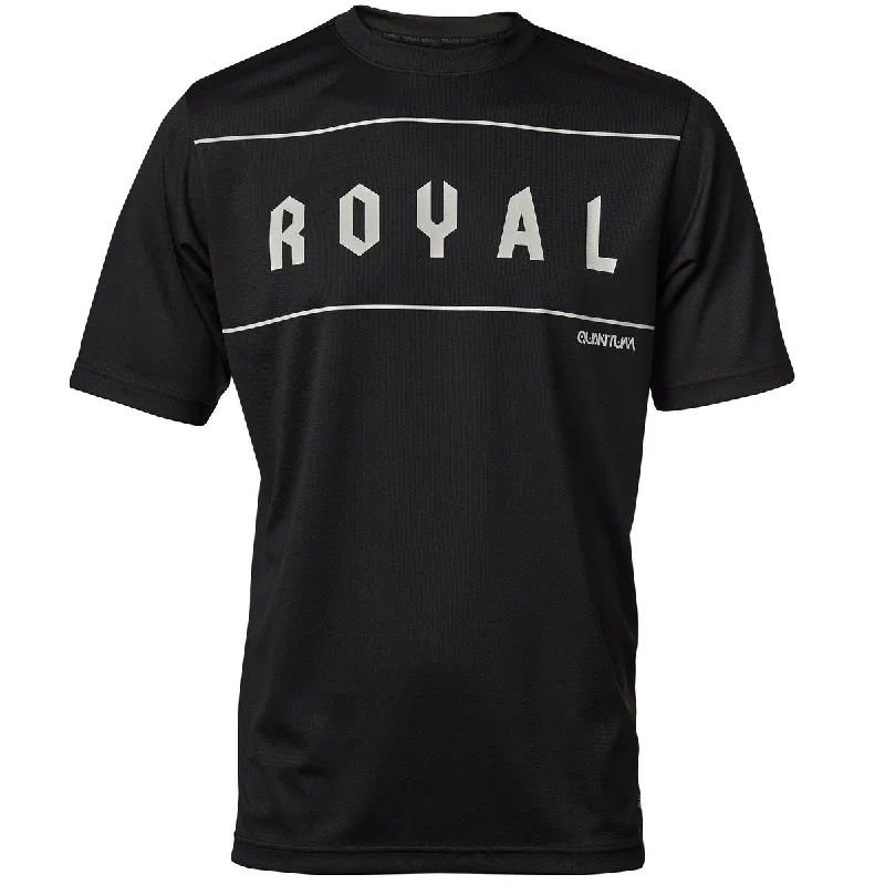 Men's Custom - Printed Baseball Jerseys with Player Names and Numbers for Personalized StyleRoyal Quantum Short Sleeve MTB Jersey - Black - 2022 Men's Custom - Printed Baseball Jerseys with Player Names and Numbers for Personalized StyleRoyal Quantum Short Sleeve MTB Jersey - Black - 2022