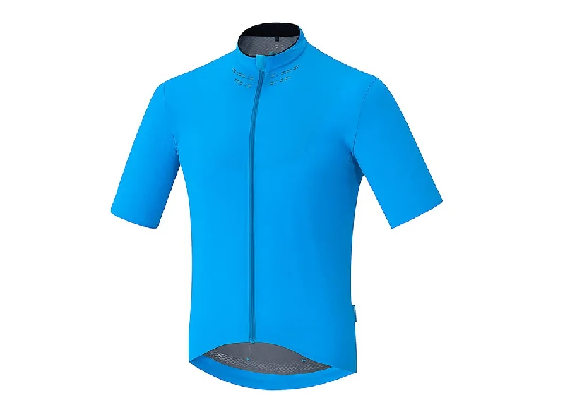 Men's Moisture - Wicking Lacrosse Jerseys with Mesh Panels for Optimal Performance on the FieldShimano Evolve Short Sleeve Road Jersey - Blue Men's Moisture - Wicking Lacrosse Jerseys with Mesh Panels for Optimal Performance on the FieldShimano Evolve Short Sleeve Road Jersey - Blue