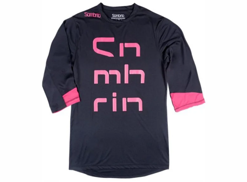 Men's Retro Soccer Jerseys of Famous Clubs from the 90s for Nostalgic Football EnthusiastsSombrio Disciple 3/4 Sleeve MTB Jersey - Black Men's Retro Soccer Jerseys of Famous Clubs from the 90s for Nostalgic Football EnthusiastsSombrio Disciple 3/4 Sleeve MTB Jersey - Black