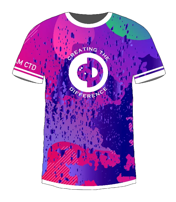 Men's Breathable Polyester Running Jerseys in Bright Neon Colors for High - Visibility WorkoutsSplash Mashup 1 Jersey