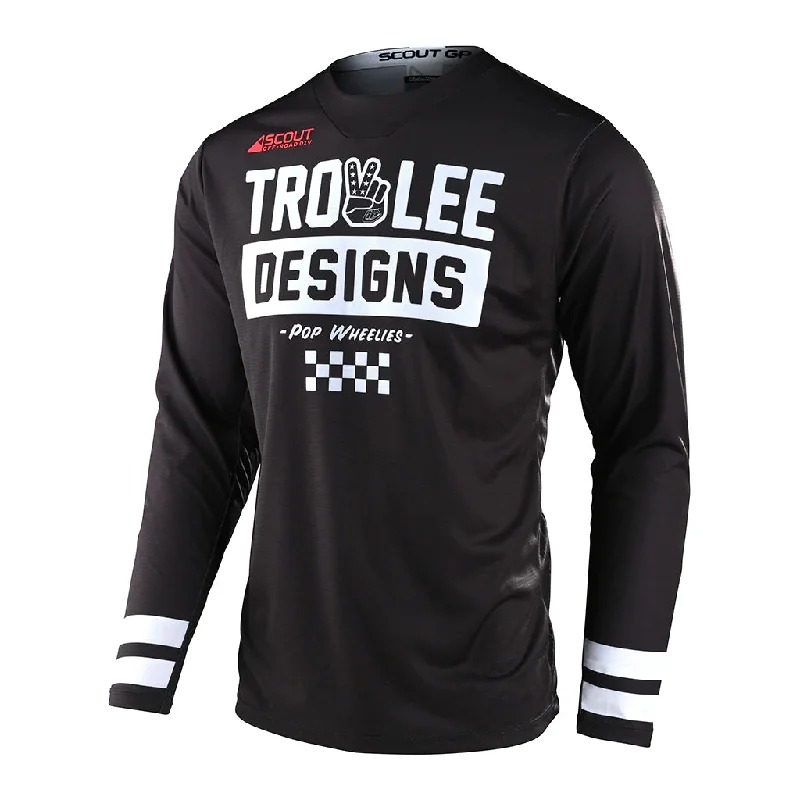 Men's Vintage American Football Jerseys of Legendary Teams for Collectors and FansTLD - 2022 Scout GP Peace & Wheelies Jersey Men's Vintage American Football Jerseys of Legendary Teams for Collectors and FansTLD - 2022 Scout GP Peace & Wheelies Jersey
