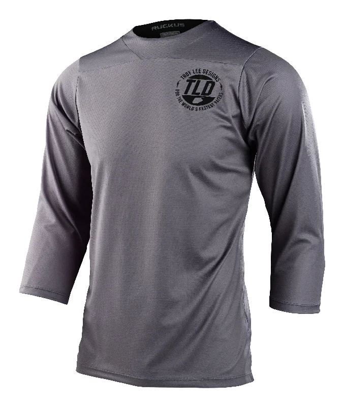 Men's Breathable Polyester Running Jerseys in Bright Neon Colors for High - Visibility WorkoutsTroy Lee Designs Ruckus 3/4 Sleeve MTB Jersey - Industry - Charcoal Men's Breathable Polyester Running Jerseys in Bright Neon Colors for High - Visibility WorkoutsTroy Lee Designs Ruckus 3/4 Sleeve MTB Jersey - Industry - Charcoal