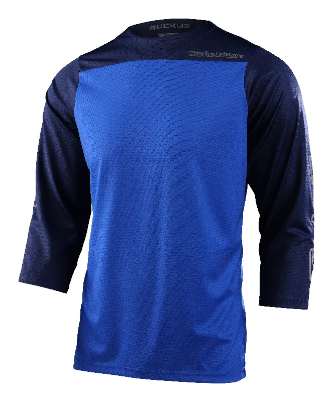 Men's Basketball Jerseys in Sleeveless Design for Enhanced Mobility on the CourtTroy Lee Designs Ruckus 3/4 Sleeve MTB Jersey - Solid - Navy - 2023 Men's Basketball Jerseys in Sleeveless Design for Enhanced Mobility on the CourtTroy Lee Designs Ruckus 3/4 Sleeve MTB Jersey - Solid - Navy - 2023