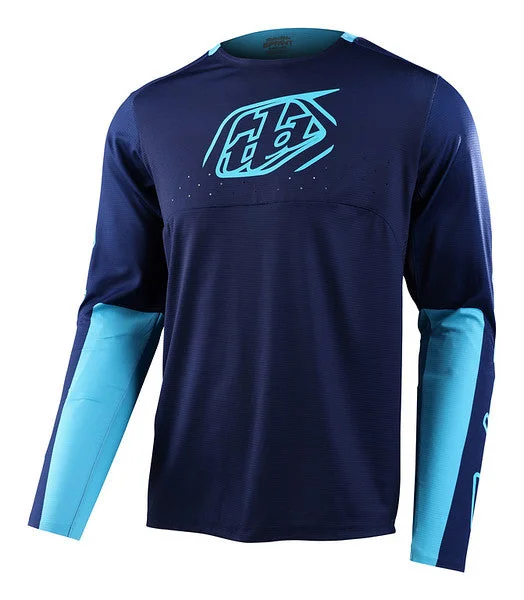Men's Retro Hockey Jerseys with Classic Stripes and Logos for a Nostalgic Hockey AestheticTroy Lee Designs Sprint Long Sleeve MTB Jersey - Icon - Navy Men's Retro Hockey Jerseys with Classic Stripes and Logos for a Nostalgic Hockey AestheticTroy Lee Designs Sprint Long Sleeve MTB Jersey - Icon - Navy