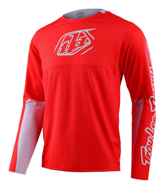 Men's Football Jerseys with Embroidered Club Badges for a Premium and Authentic AppealTroy Lee Designs Sprint Long Sleeve MTB Jersey - Icon - Race Red Men's Football Jerseys with Embroidered Club Badges for a Premium and Authentic AppealTroy Lee Designs Sprint Long Sleeve MTB Jersey - Icon - Race Red