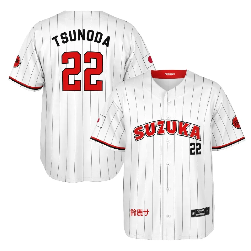 Men's Moisture - Wicking Lacrosse Jerseys with Mesh Panels for Optimal Performance on the FieldTsunoda - Suzuka City Jersey Men's Moisture - Wicking Lacrosse Jerseys with Mesh Panels for Optimal Performance on the FieldTsunoda - Suzuka City Jersey