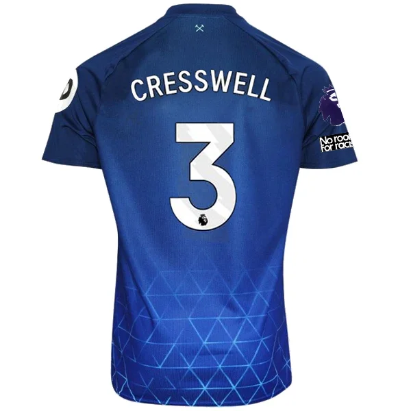 Men's Football Jerseys with Embroidered Club Badges for a Premium and Authentic AppealUmbro West Ham Aaron Cressell Third Jersey w/ EPL + No Room For Racism Patches 23/24 (Navy/Sky Blue) Men's Football Jerseys with Embroidered Club Badges for a Premium and Authentic AppealUmbro West Ham Aaron Cressell Third Jersey w/ EPL + No Room For Racism Patches 23/24 (Navy/Sky Blue)