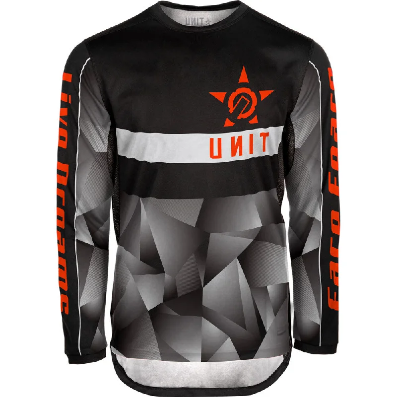 Men's Limited - Release American Football Jerseys of Rookie Stars for Early Adopters and FansUnit Face Fears Long Sleeve MTB Jersey - Black - 2022 Men's Limited - Release American Football Jerseys of Rookie Stars for Early Adopters and FansUnit Face Fears Long Sleeve MTB Jersey - Black - 2022