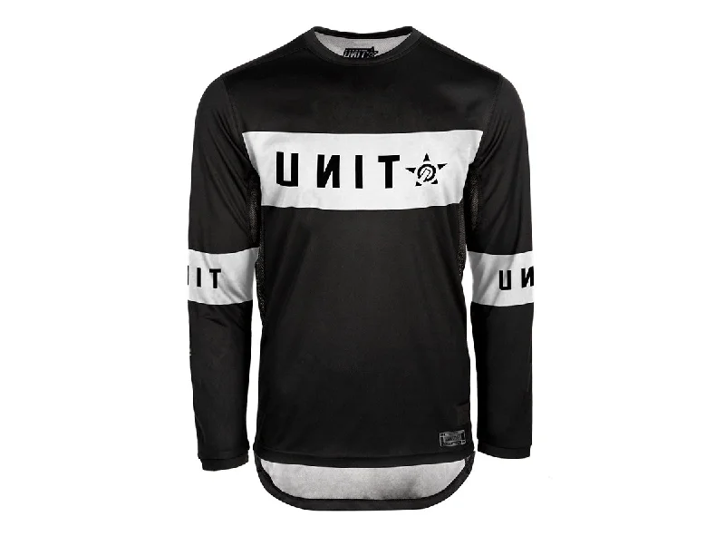 Men's Retro Soccer Jerseys of Famous Clubs from the 90s for Nostalgic Football EnthusiastsUnit Soul Long Sleeve MX Jersey - Slim Fit - Black-White - 2021 Men's Retro Soccer Jerseys of Famous Clubs from the 90s for Nostalgic Football EnthusiastsUnit Soul Long Sleeve MX Jersey - Slim Fit - Black-White - 2021