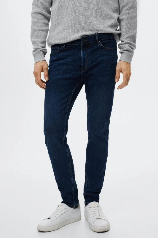 Plus Size Men's Relaxed Fit Jeans with a Faded Wash for a Vintage - Inspired LookMANGO Plus Size Men's Relaxed Fit Jeans with a Faded Wash for a Vintage - Inspired LookMANGO