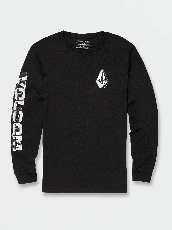 Men's Jeans with a Frayed Hem for a Casual and Effortless StyleChrome Stone Long Sleeve Tee - Black Men's Jeans with a Frayed Hem for a Casual and Effortless StyleChrome Stone Long Sleeve Tee - Black