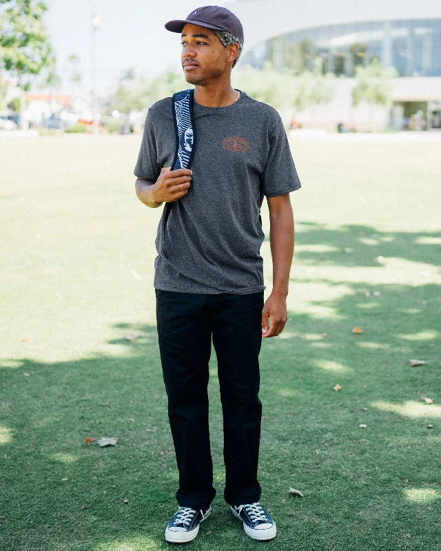Men's Low - Rise Jeans in a Light Wash for a Casual and Youthful LookDuster Short Sleeve Tee - Navy Heather
