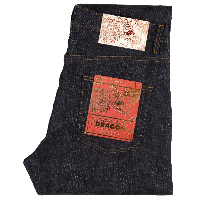 Men's Jeans with a Zip - Off Lower Leg for Convertible StyleEasy Guy - Chinese New Year - Year Of The Dragon Men's Jeans with a Zip - Off Lower Leg for Convertible StyleEasy Guy - Chinese New Year - Year Of The Dragon