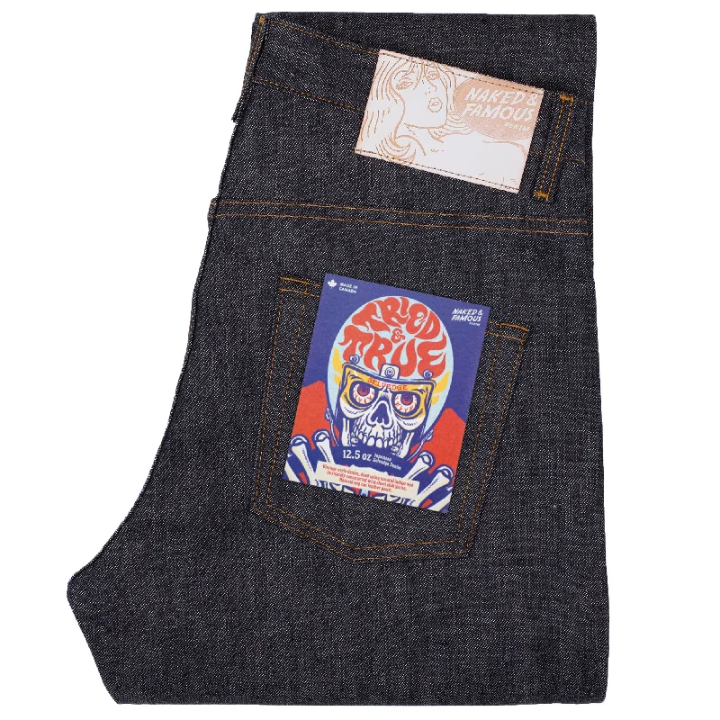 Men's Jeans with an Elastic Waistband for Ultimate ComfortEasy Guy - Tried & True Selvedge Men's Jeans with an Elastic Waistband for Ultimate ComfortEasy Guy - Tried & True Selvedge