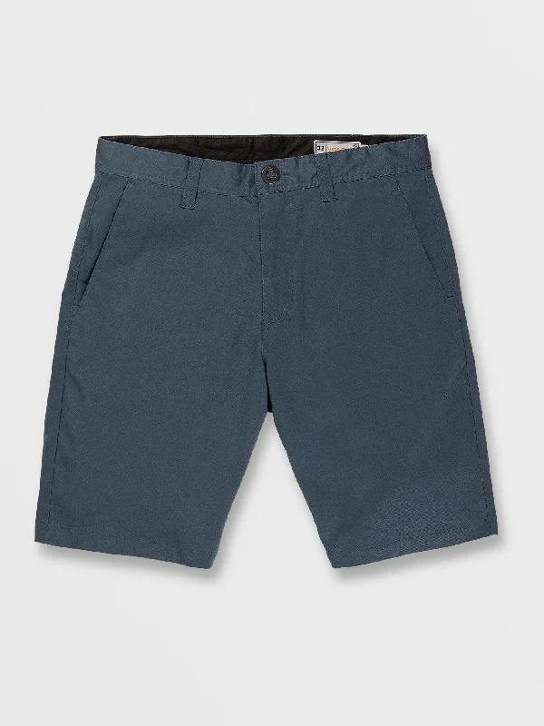 Men's Jeans with a Zip - Off Lower Leg for Convertible StyleFrickin Modern Stretch Shorts - Marina Blue Men's Jeans with a Zip - Off Lower Leg for Convertible StyleFrickin Modern Stretch Shorts - Marina Blue
