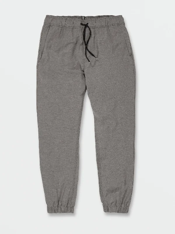 Men's Cargo Jeans with Multiple Pockets for a Practical and Outdoor - Friendly LookFrickin Cross Shred Elastic Waist Joggers - Heather Grey Men's Cargo Jeans with Multiple Pockets for a Practical and Outdoor - Friendly LookFrickin Cross Shred Elastic Waist Joggers - Heather Grey