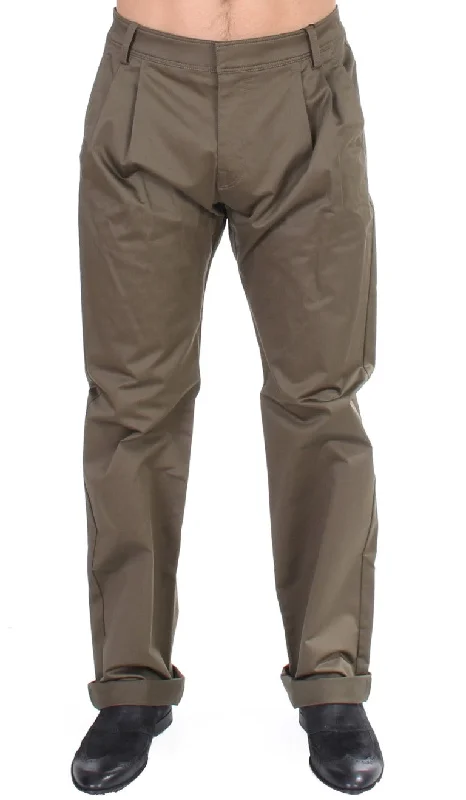 Men's High - Waisted Jeans in a Medium Wash for a Vintage - Style RevivalGF Ferre Elegant Comfort Straight Fit Men's Pants Men's High - Waisted Jeans in a Medium Wash for a Vintage - Style RevivalGF Ferre Elegant Comfort Straight Fit Men's Pants