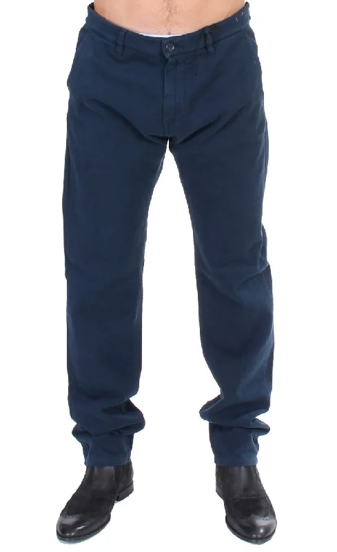 Men's Slim Fit Stretch Jeans in Dark Wash for a Modern and Comfortable LookGF Ferre Elegant Cotton Stretch Men's Chinos Men's Slim Fit Stretch Jeans in Dark Wash for a Modern and Comfortable LookGF Ferre Elegant Cotton Stretch Men's Chinos