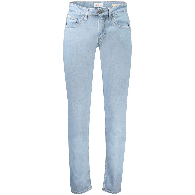 Men's Straight Leg Raw Denim Jeans for a Minimalist and Durable OptionGuess Jeans blue Cotton Jeans & Men's Pant Men's Straight Leg Raw Denim Jeans for a Minimalist and Durable OptionGuess Jeans blue Cotton Jeans & Men's Pant