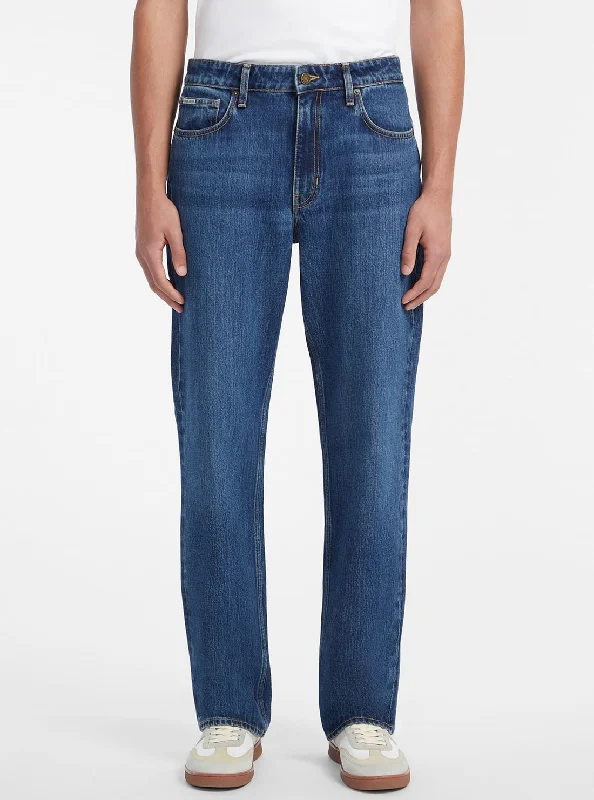 Men's High - Waisted Jeans in a Medium Wash for a Vintage - Style RevivalGuess Jeans G18 Relaxed Fit Jeans Men's High - Waisted Jeans in a Medium Wash for a Vintage - Style RevivalGuess Jeans G18 Relaxed Fit Jeans