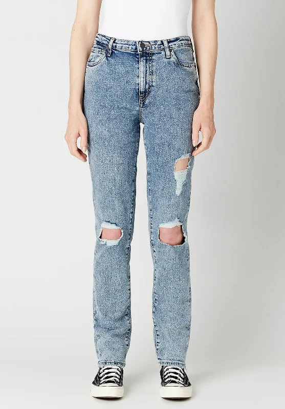 Plus Size Men's Bootcut Jeans with a Relaxed Waist for a Classic and Comfortable FitHigh Rise Straight Jayden Women's Jeans in Contrasted & Torn - BL15815 Plus Size Men's Bootcut Jeans with a Relaxed Waist for a Classic and Comfortable FitHigh Rise Straight Jayden Women's Jeans in Contrasted & Torn - BL15815