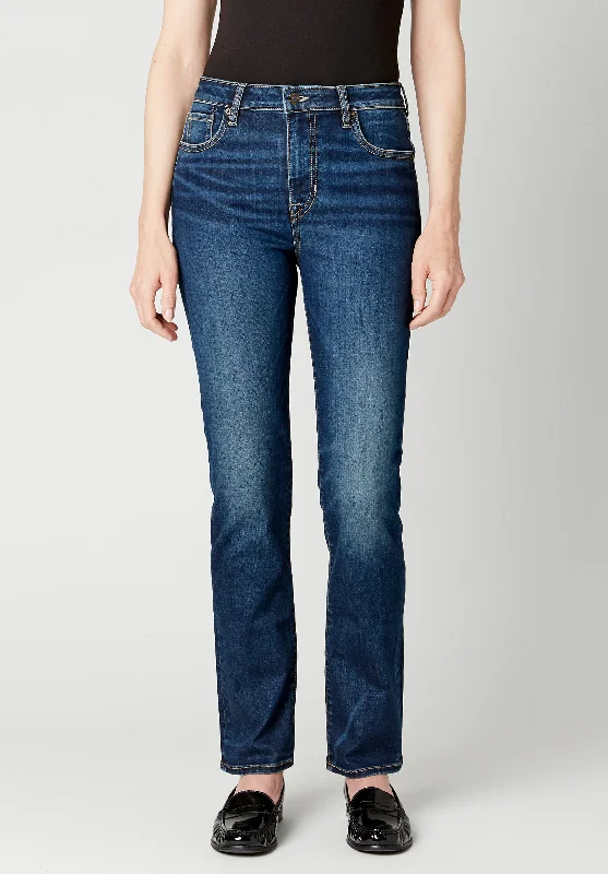 Men's Jeans with a Hidden Coin Pocket for Added ConvenienceHigh Rise Straight Jayden Women's Jeans in Night Rain - BL15833 Men's Jeans with a Hidden Coin Pocket for Added ConvenienceHigh Rise Straight Jayden Women's Jeans in Night Rain - BL15833