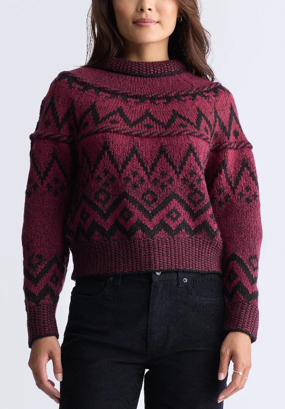 Men's Jeans with a Hidden Coin Pocket for Added ConvenienceLesina Women's Fair Isle Knit Pullover Sweater, Red & Black - SW0088F Men's Jeans with a Hidden Coin Pocket for Added ConvenienceLesina Women's Fair Isle Knit Pullover Sweater, Red & Black - SW0088F