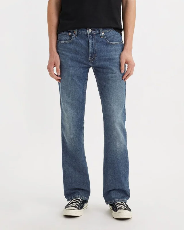 Plus Size Men's Straight Leg Jeans with Reinforced Knees for DurabilityLevi's® 527 Slim Bootcut Mens Jeans - My Indigo Story Plus Size Men's Straight Leg Jeans with Reinforced Knees for DurabilityLevi's® 527 Slim Bootcut Mens Jeans - My Indigo Story